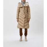 Add Beige Polyamide Jackets & Coat -   -  Add.